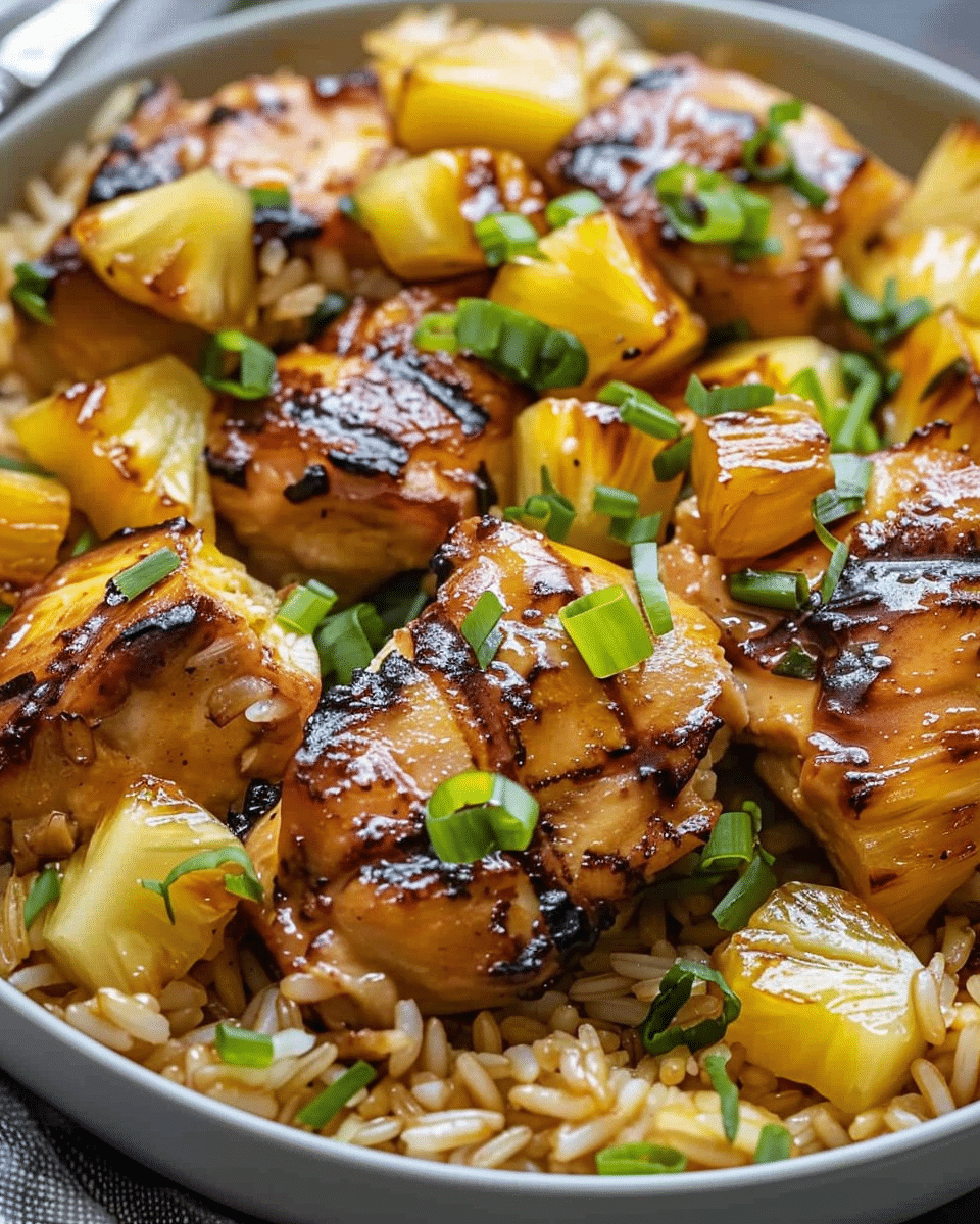 Pineapple Chicken and Rice