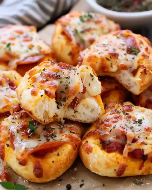 Stuffed Crust Pizza Bites