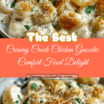 Creamy Crack Chicken Gnocchi: Comfort Food Delight