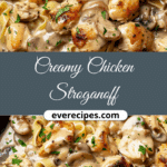 Creamy Chicken Stroganoff