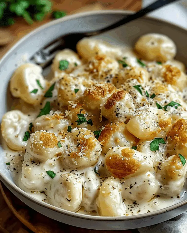 Creamy Crack Chicken Gnocchi: Comfort Food Delight