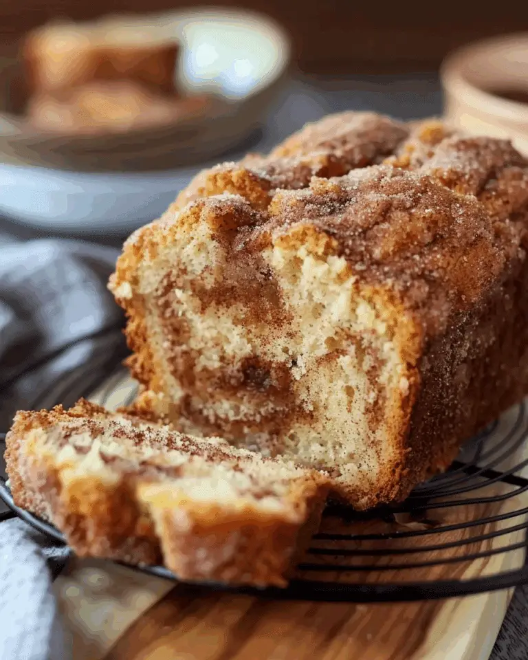 Keto Cinnamon Donut Bread
