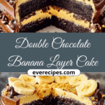 Double Chocolate Banana Layer Cake