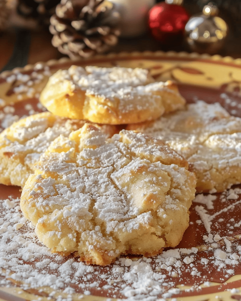 Ooey Gooey Butter Cookies