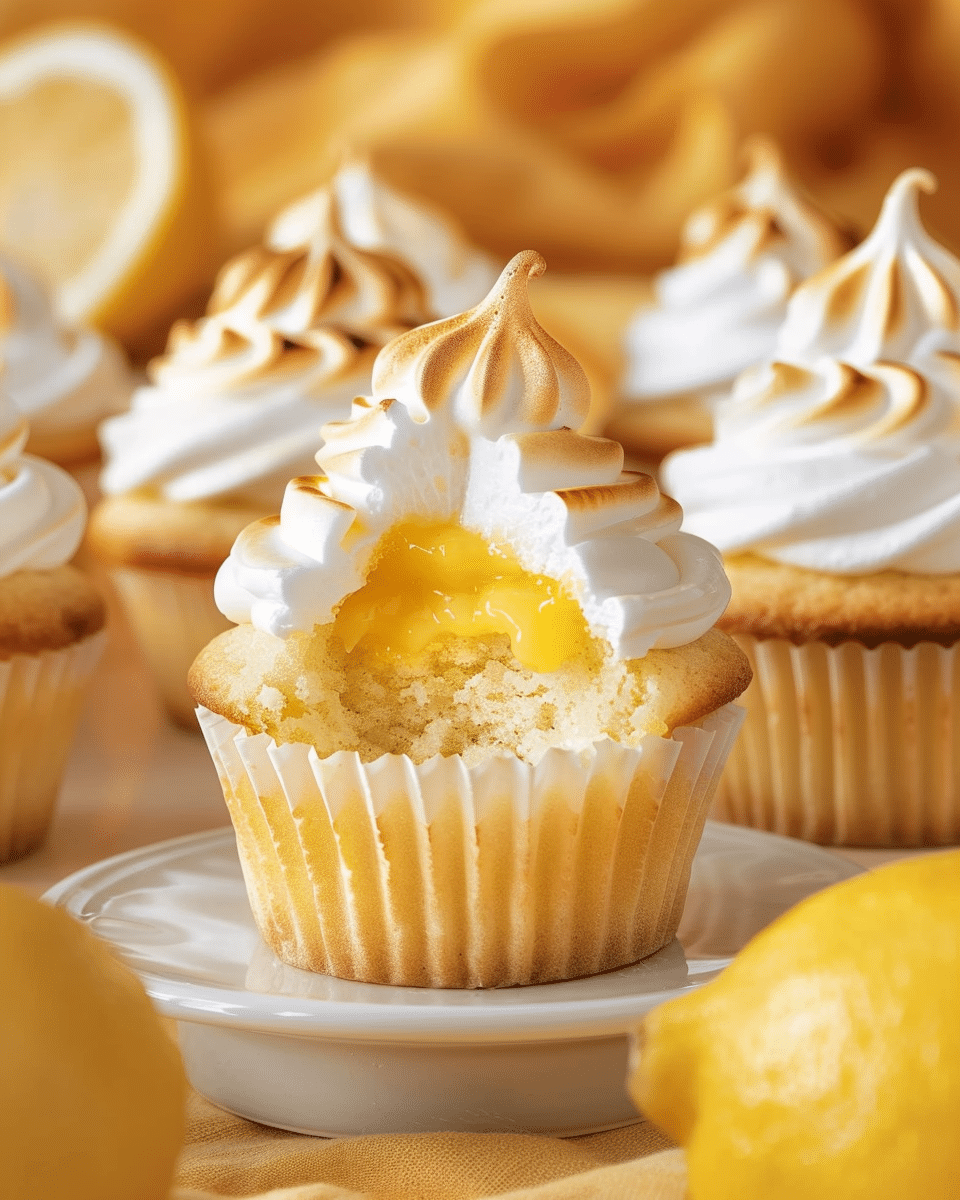 Lemon Meringue Cupcakes