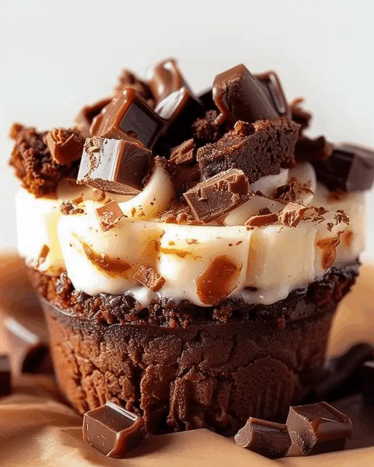 Loaded Brownie Cheesecake Cup