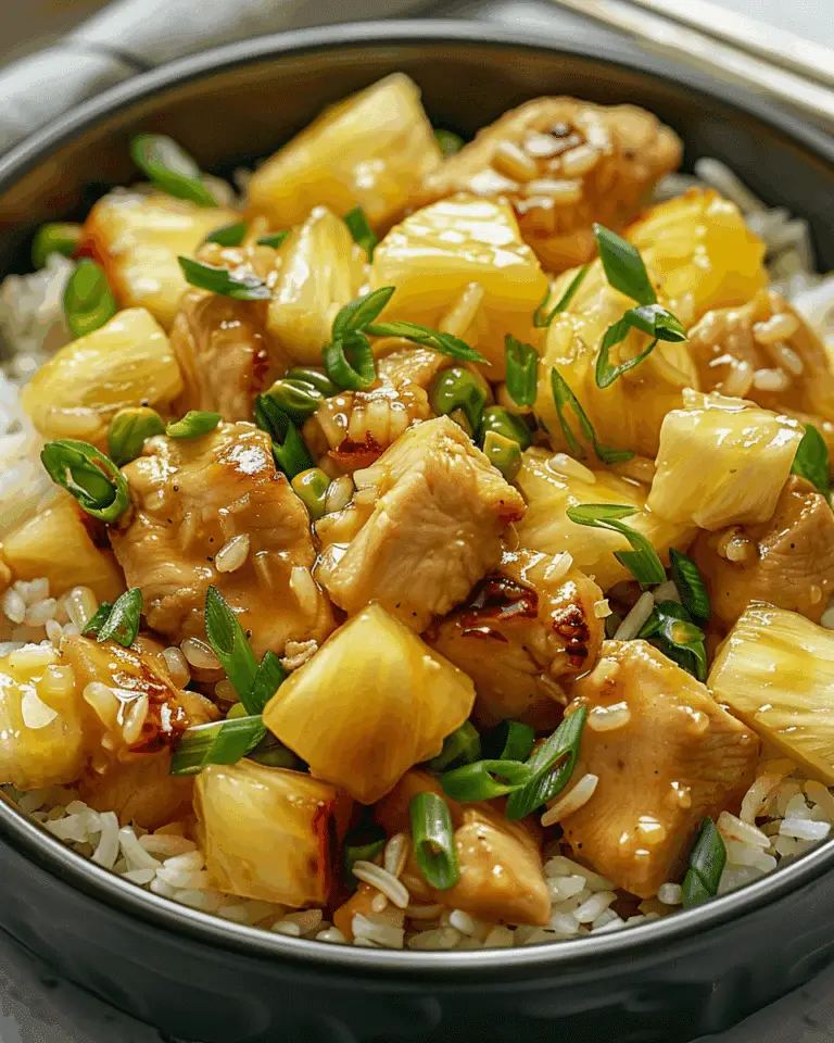 Pineapple Chicken and Rice