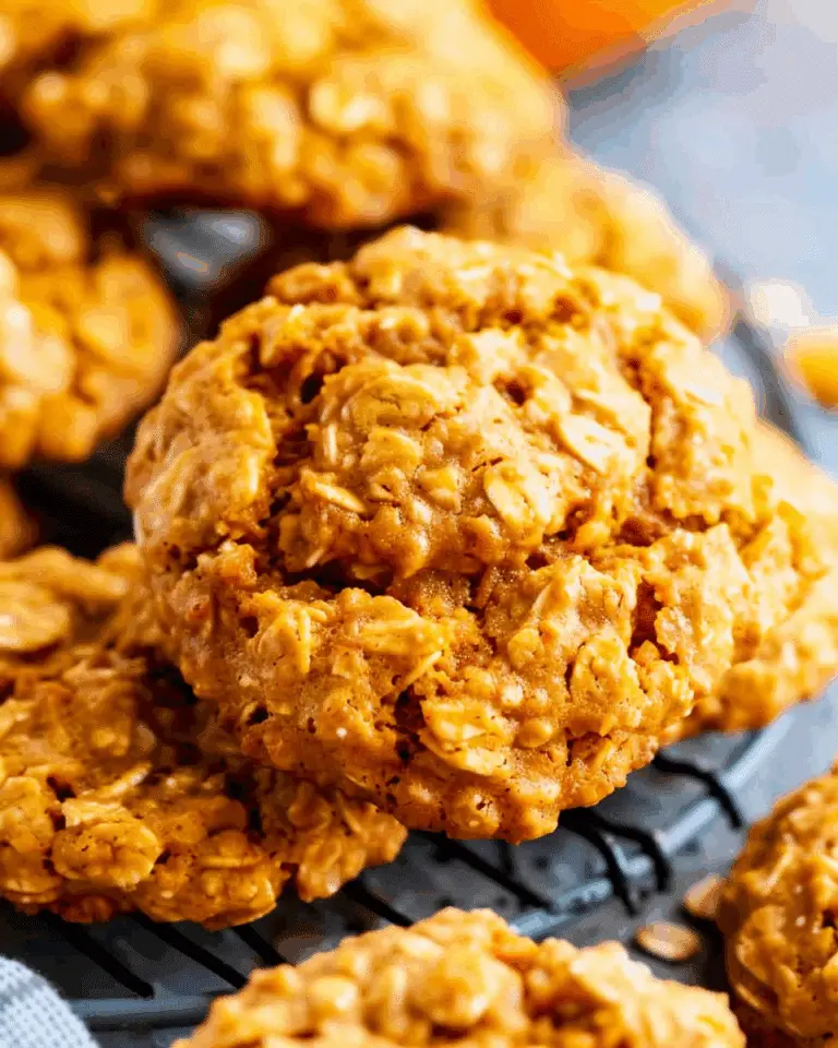 Pumpkin Oatmeal Cookies