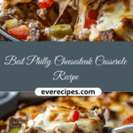 Low Carb Philly Cheesesteak Casserole