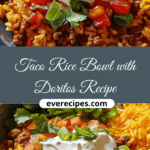 Taco Rice Bowl with Doritos