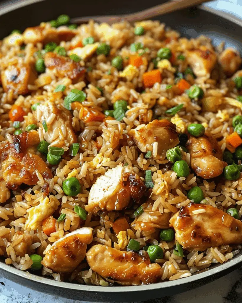 Bang Bang Chicken Fried Rice