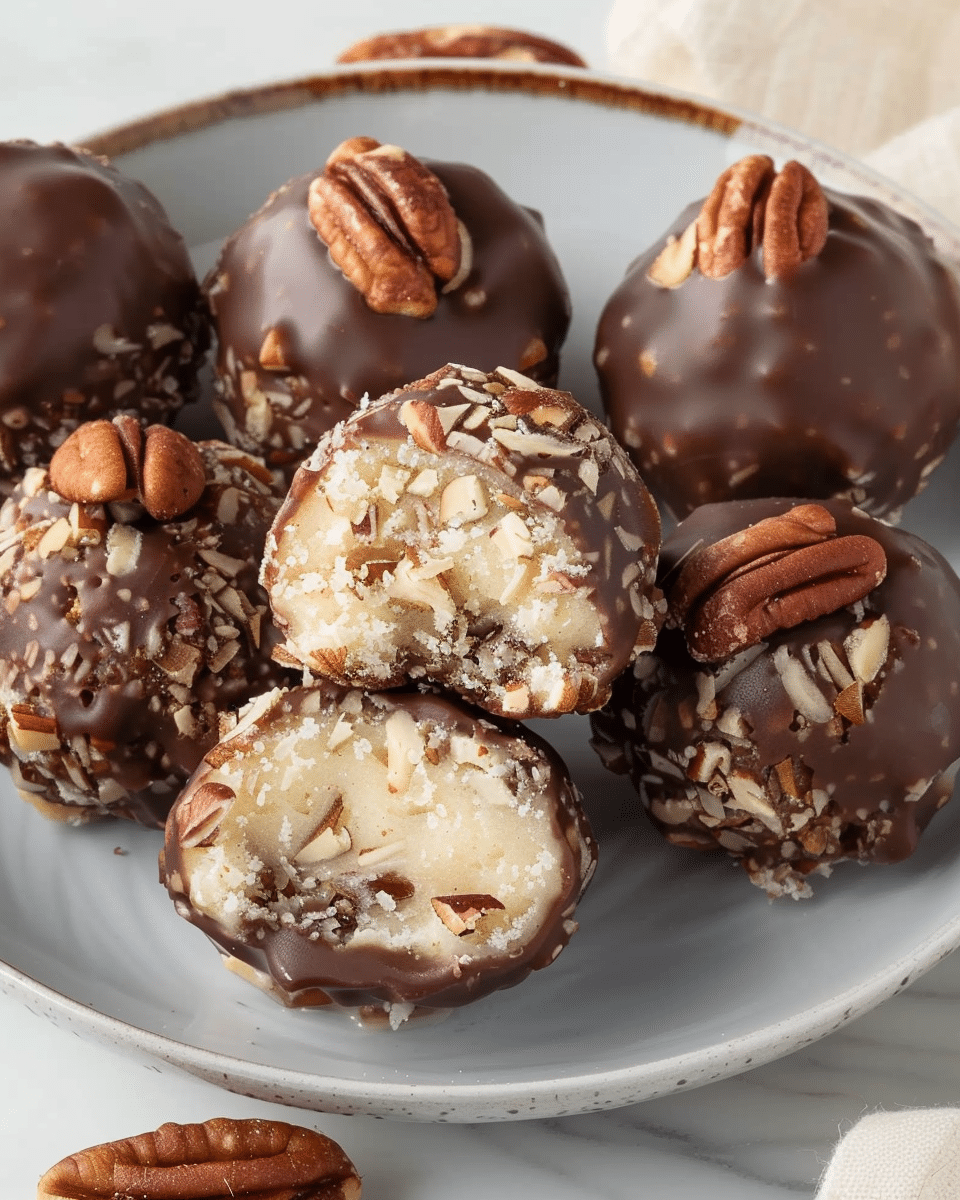 Condensed Milk Pecan Balls