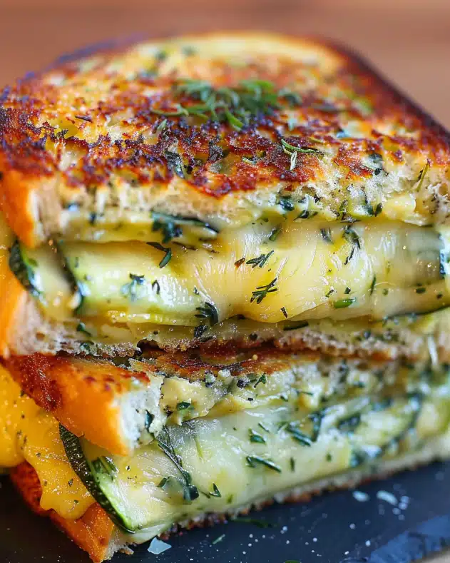Zucchini Grilled Cheese