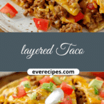 Easy Layered Taco Bake