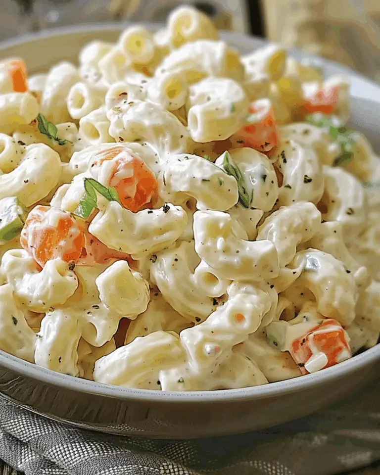 Easy Macaroni Salad Recipe