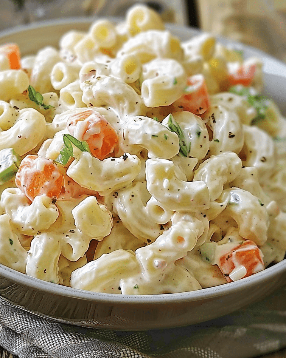 Easy Macaroni Salad Recipe