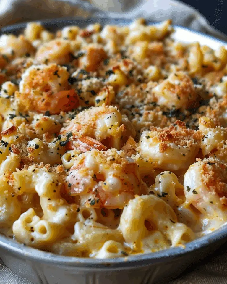 Seafood Mac and Cheese