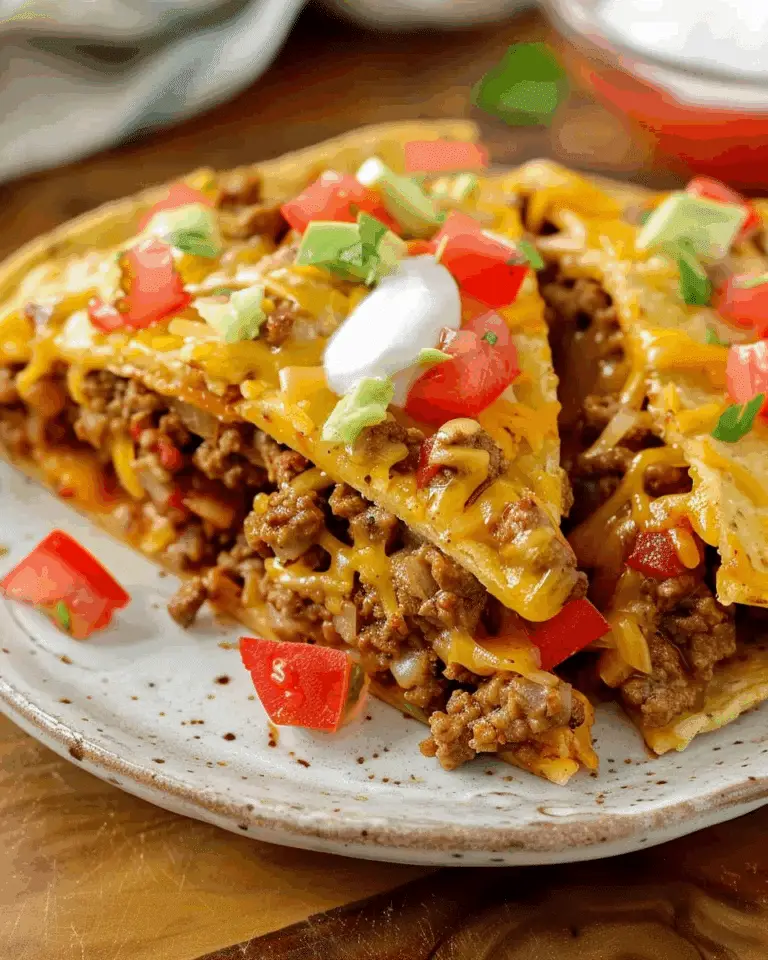 Easy Layered Taco Bake