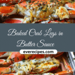 Baked Crab Legs in Butter Sauce