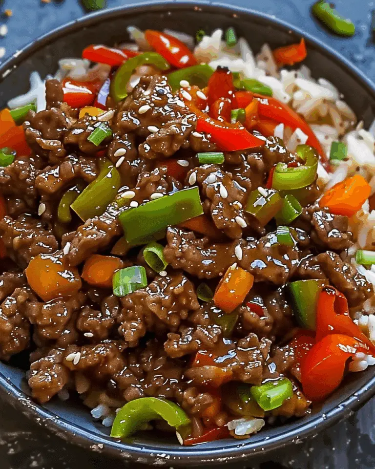 Beef Pepper Rice Bowl