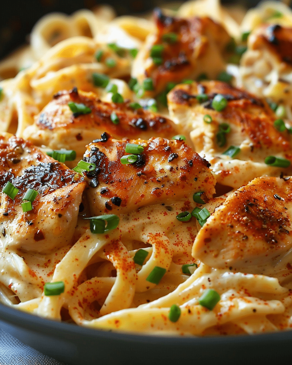 Creamy Cajun Chicken Pasta