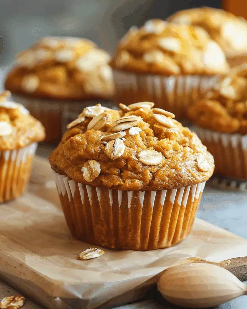High-Protein, Cottage Cheese Pumpkin Muffins