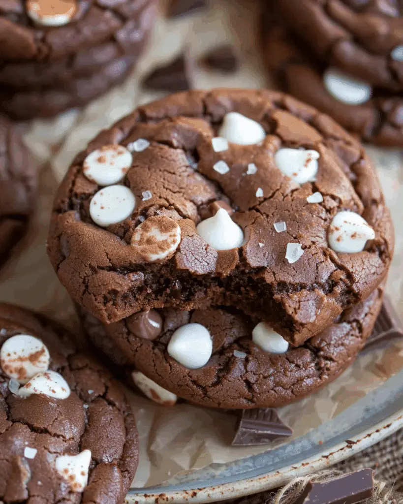 Hot Chocolate Cookies