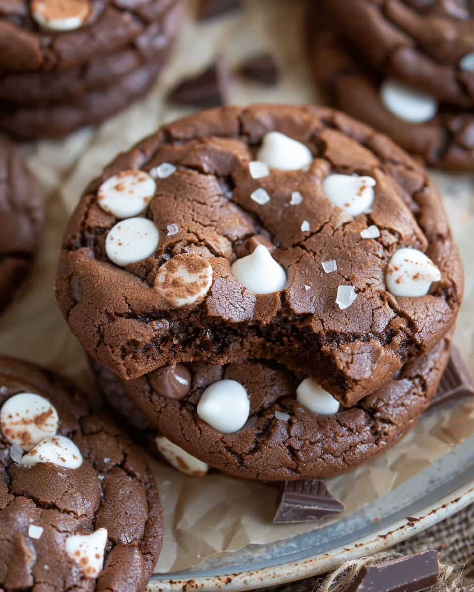 Hot Chocolate Cookies
