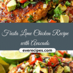 Fiesta Lime Chicken with Avocado Salsa