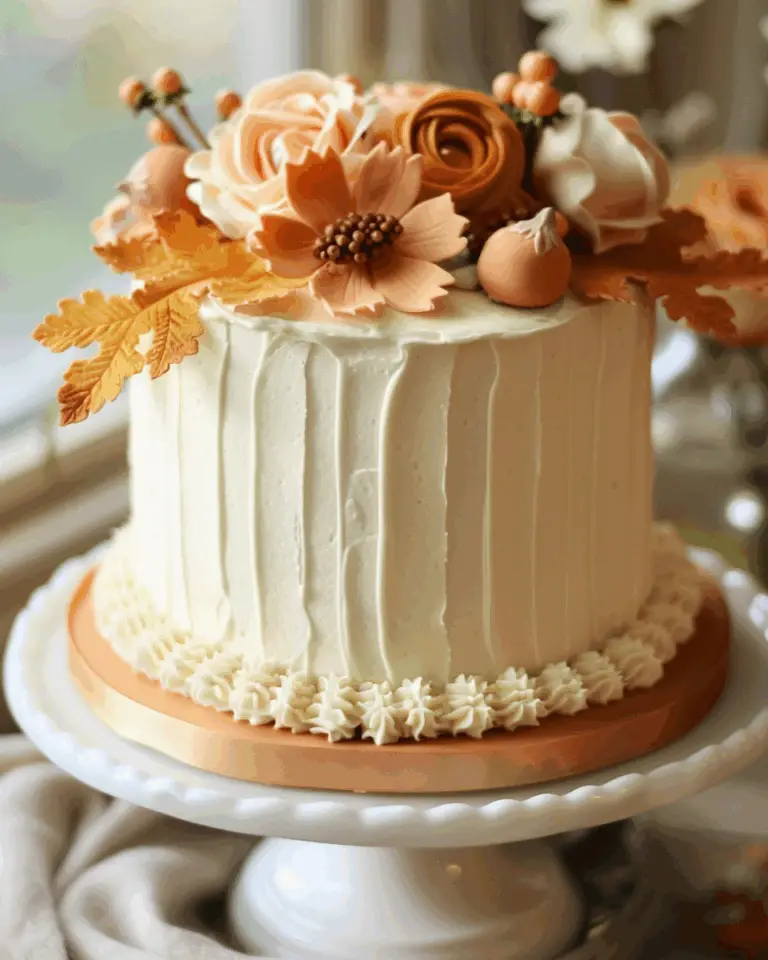 Fall Baby Shower Cake Ideas