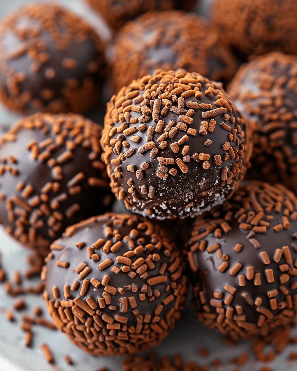 Juicy Orange Chocolate Christmas Truffles