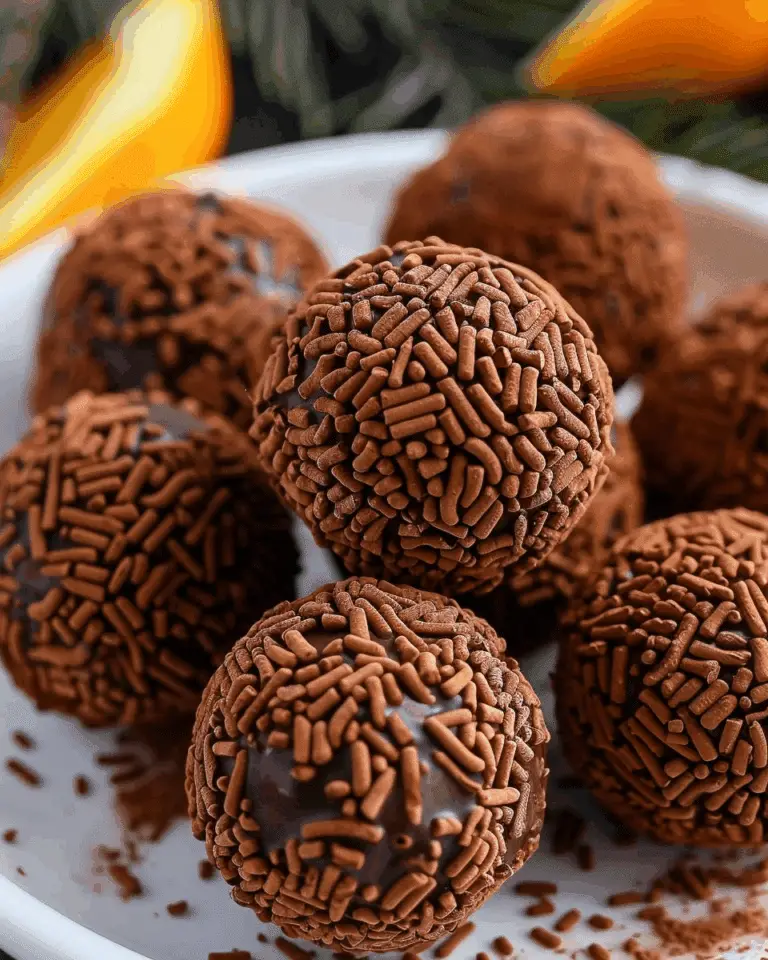 Juicy Orange Chocolate Christmas Truffles