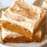 Pumpkin Bars with Cinnamon Cream Cheese Frosting