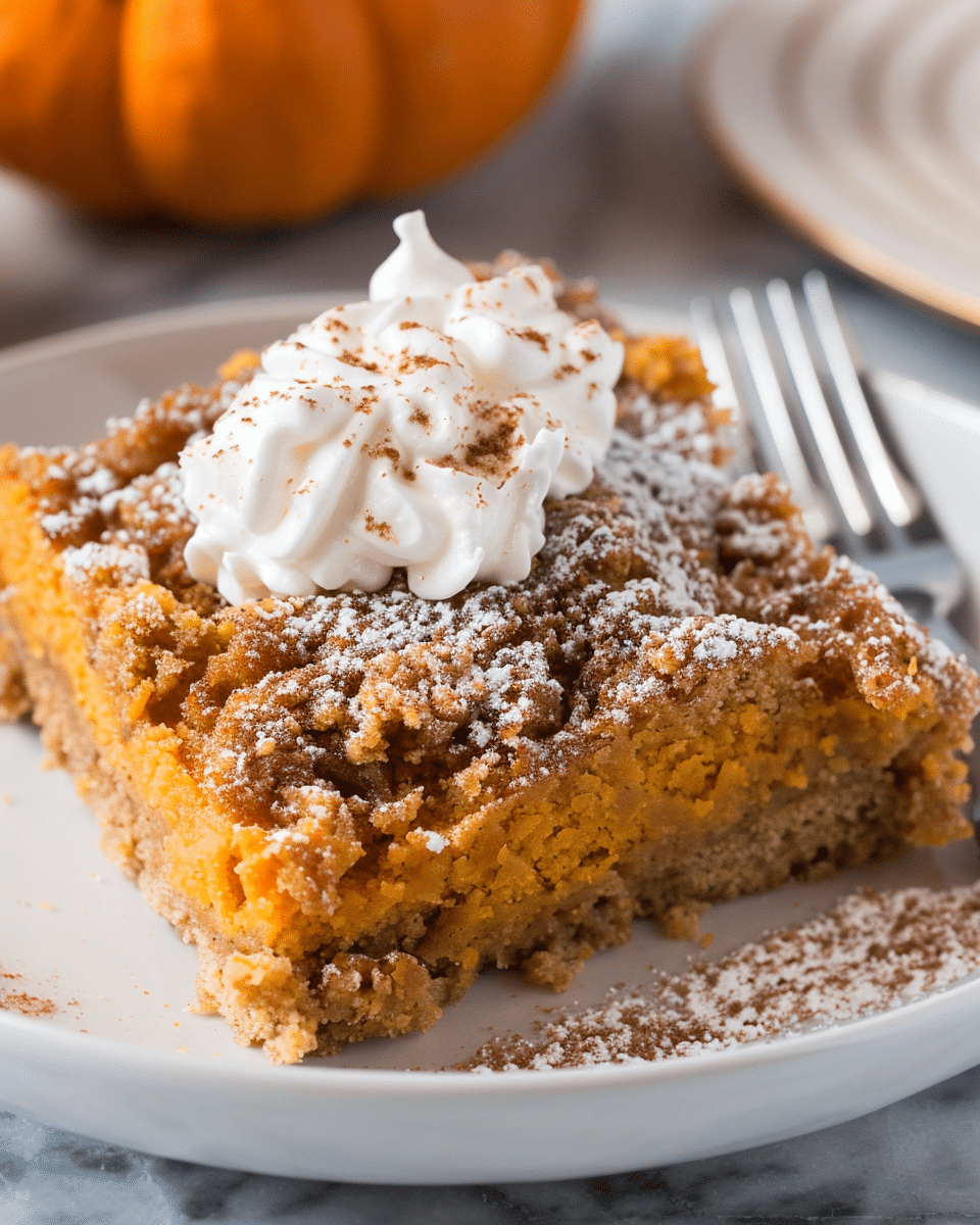 Pumpkin Dump Cake