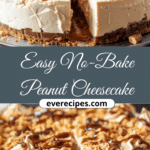 Easy No-Bake Peanut Cheesecake