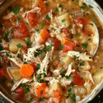 Slow Cooker Sicilian Chicken Soup