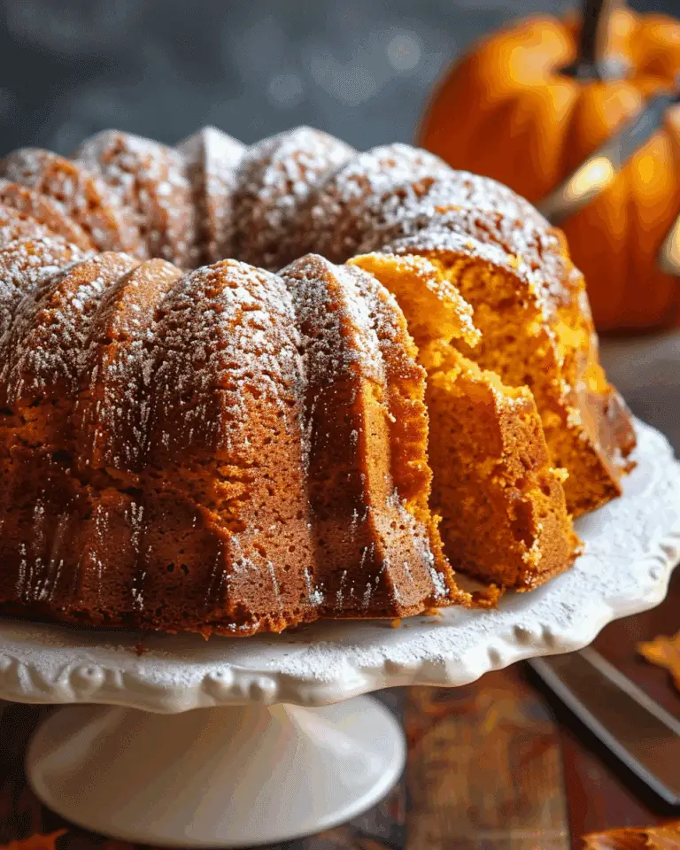 Buttermilk Pumpkin Pound Cake