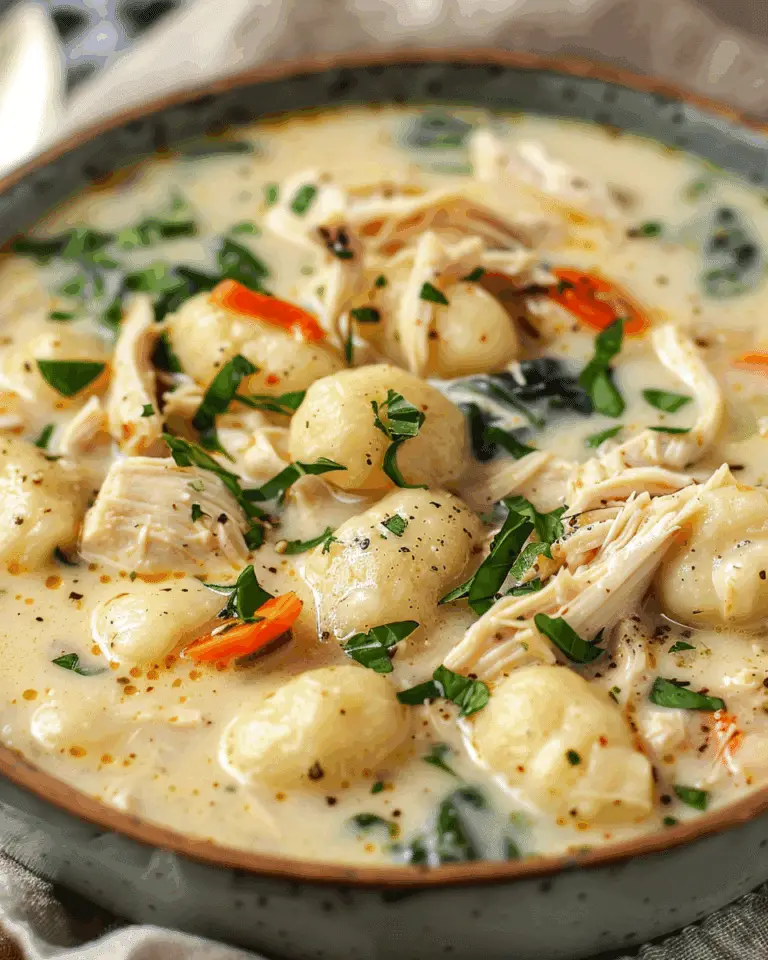 Tasty Rotisserie Chicken Gnocchi Soup