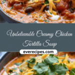 Unbelievable Creamy Chicken Tortilla Soup