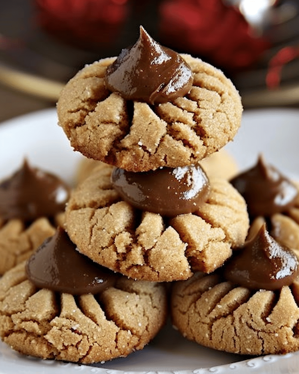 Peanut Butter Blossom Cookies