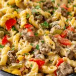 Philly Cheesesteak Pasta