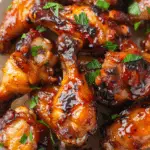 Air Fryer Honey Garlic Chicken Wings