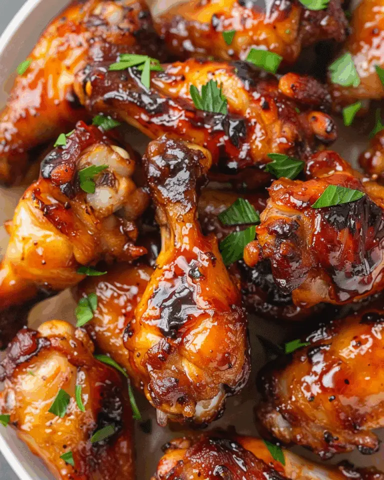 Air Fryer Honey Garlic Chicken Wings