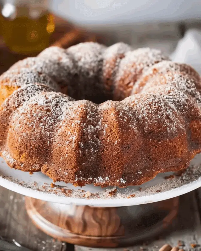 Apple Cider Donut Bundt Cake
