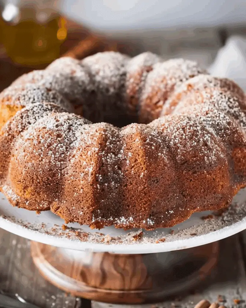 Apple Cider Donut Bundt Cake