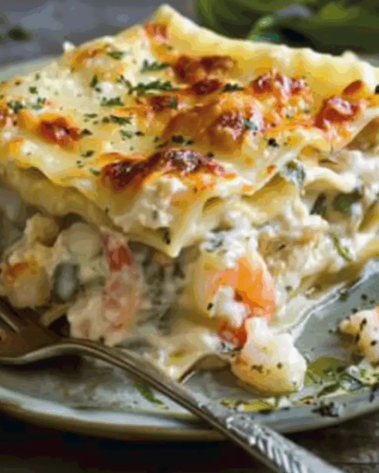 Creamy Seafood Lasagna