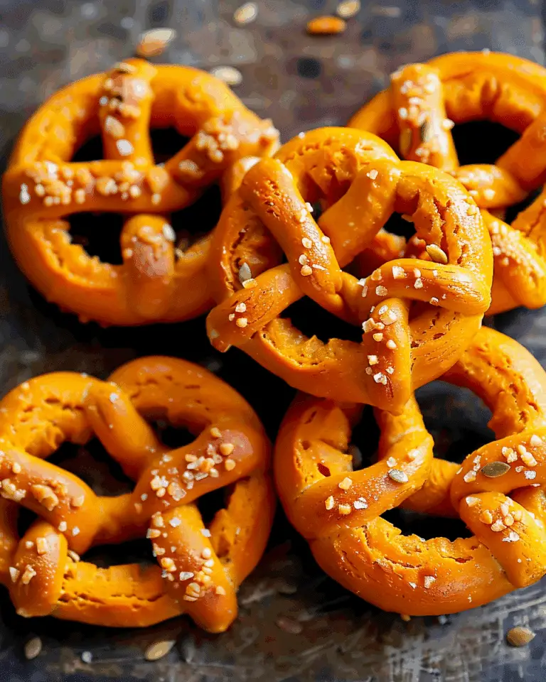Pumpkin Pretzels