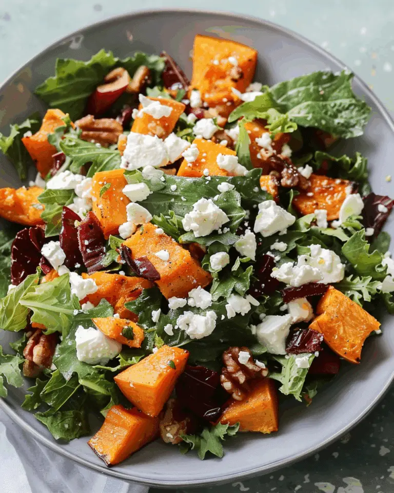Roast Pumpkin Salad with Pine Nuts