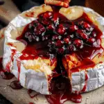 Halloween Bloody Baked Brie