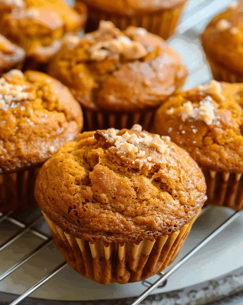 Pumpkin Cottage Cheese Muffins